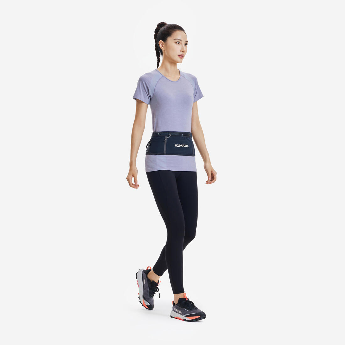 EVADICT (エバディクト) トレイルランニング ハイドレーションベルト ポールホルダー 防水 スマートフォンポケット付き