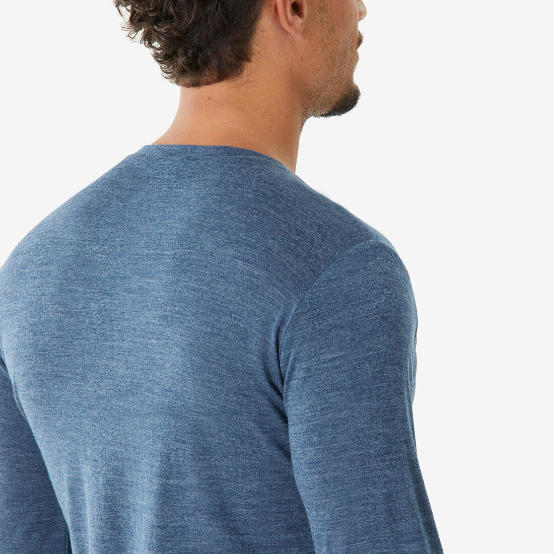 FORCLAZ (フォルクラ) 登山・トレッキング メンズ Tシャツ 長袖 メリノウール Fresh生地