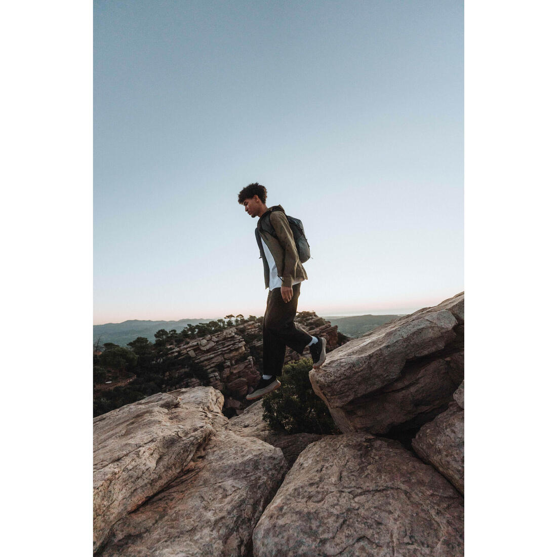 QUECHUA (ケシュア) 登山・ハイキング メンズ ジャケット 防水 軽量 MH500 V