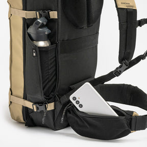 FORCLAZ (フォルクラ) トレッキング ハイキングバックパック スーツケース式開閉 Travel 500 Organiser 30L