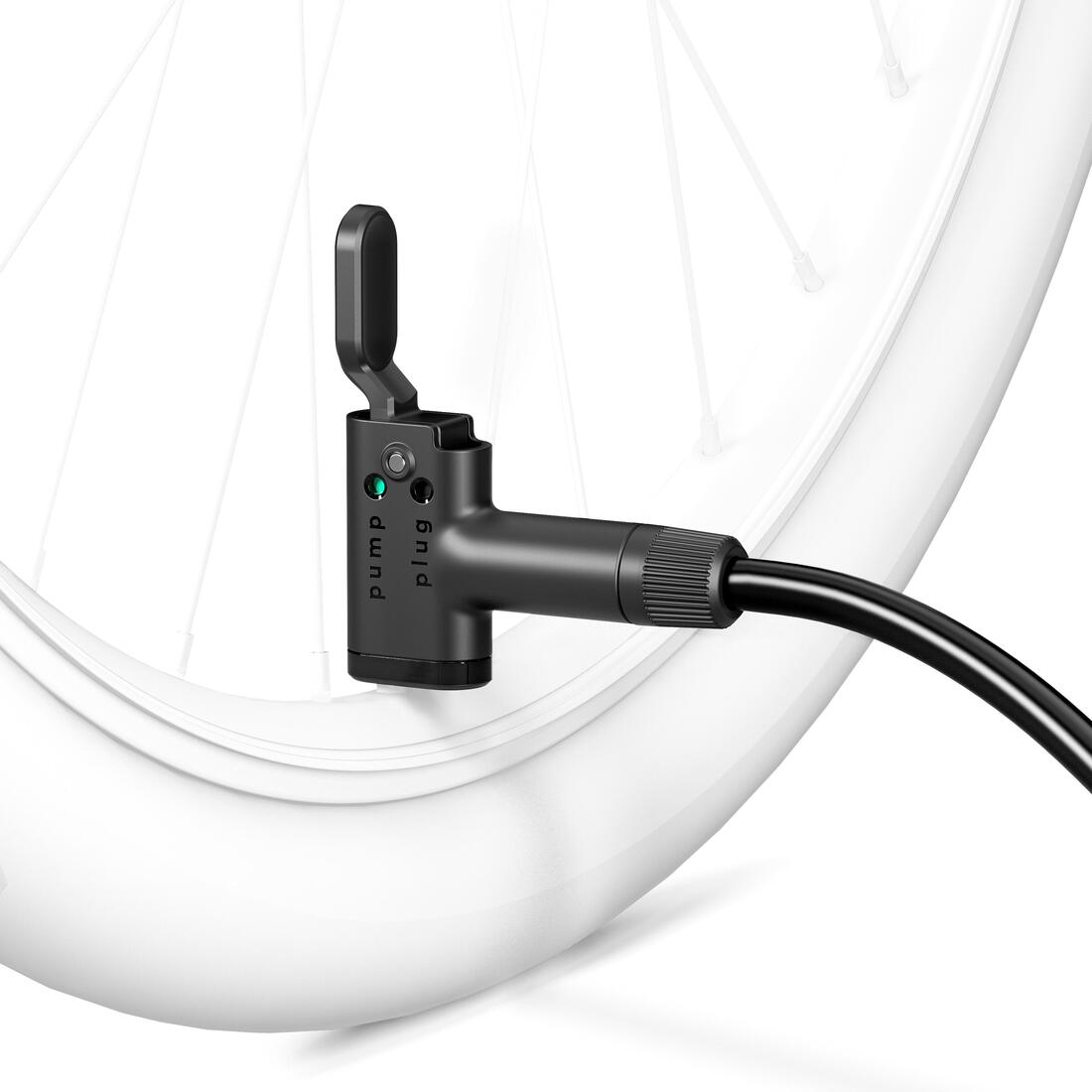 B'TWIN (ビトウィン) バイク フロアポンプ 500