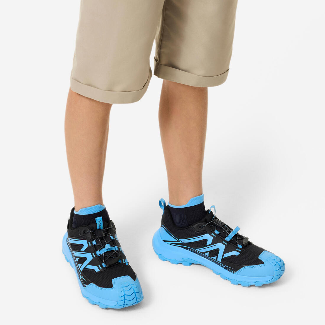 QUECHUA (ケシュア) 登山・ハイキング キッズ ブーツ クイックレース Crossrock UKキッズサイズ2.5～5