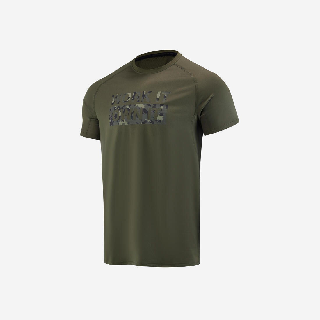 DOMYOS (ドミオス) フィットネス メンズ Tシャツ 透湿性 コットン調 120