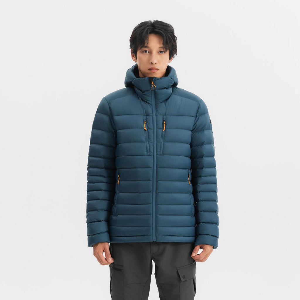 FORCLAZ（フォルクラ）登山・トレッキング フード付ダウン