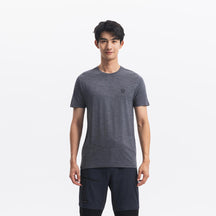 FORCLAZ (フォルクラ) 登山・トレッキング メリノウール 入り Tシャツ 半袖 防臭 TRAVEL 50 - メンズ