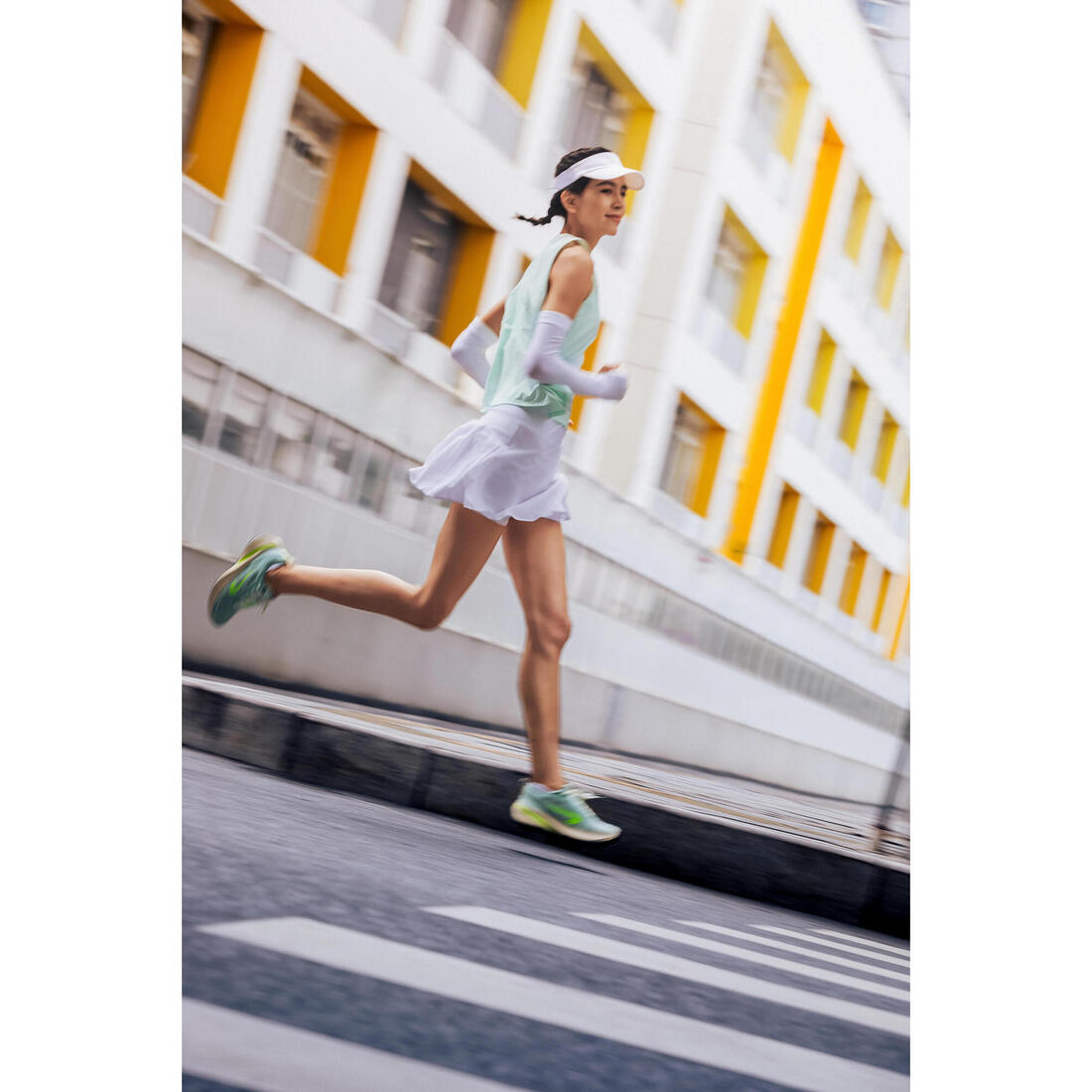 KIPRUN (キプラン) ランニング レディース ショートタンクトップ 透湿性 Run 500 Dry