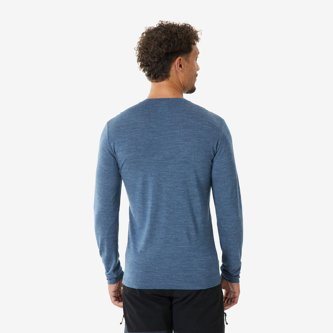 FORCLAZ (フォルクラ) 登山・トレッキング メンズ Tシャツ 長袖 メリノウール Fresh生地