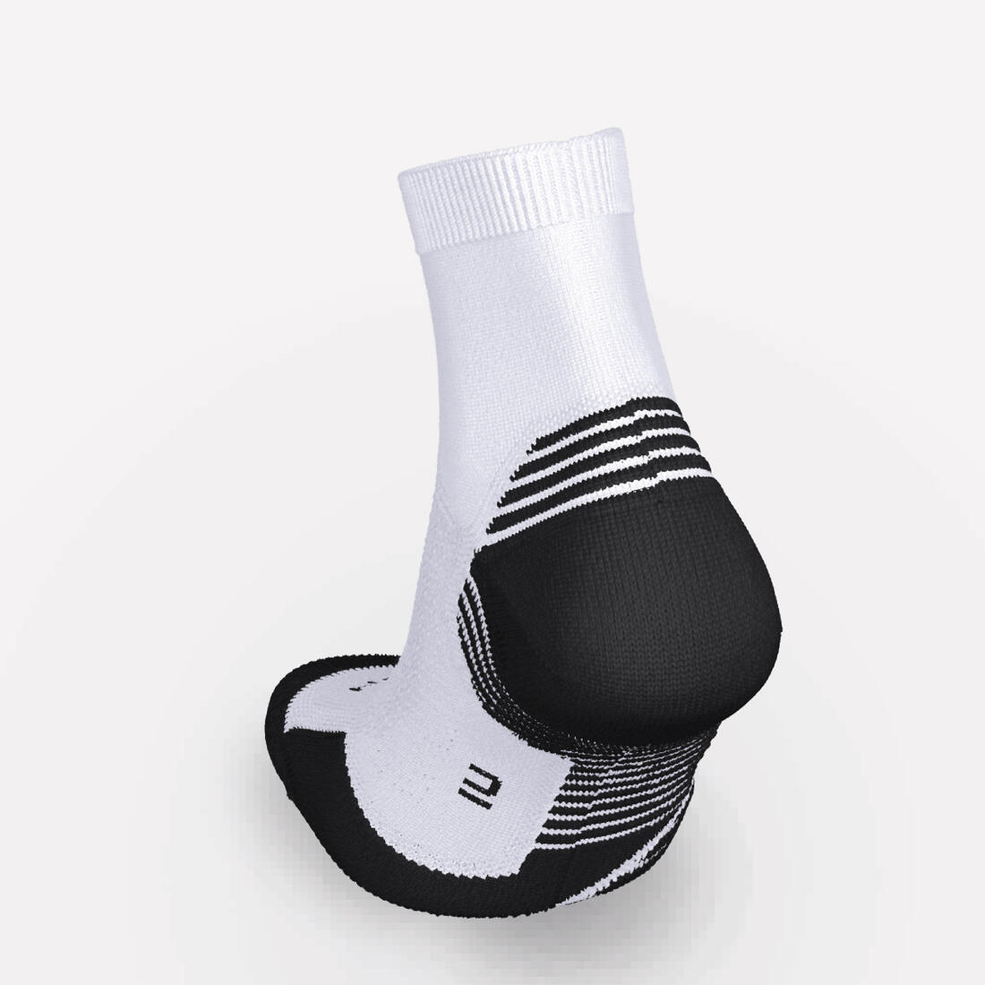 KIPRUN (キプラン) ランニング ソックス 厚手 ミドルカット RUN500 2足組