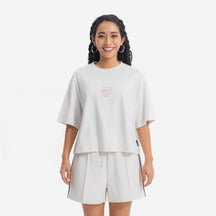 スポーツウェア オーバーサイズ クロップTシャツ