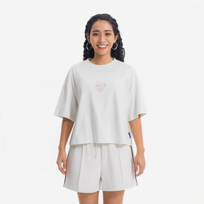 スポーツウェア オーバーサイズ クロップTシャツ