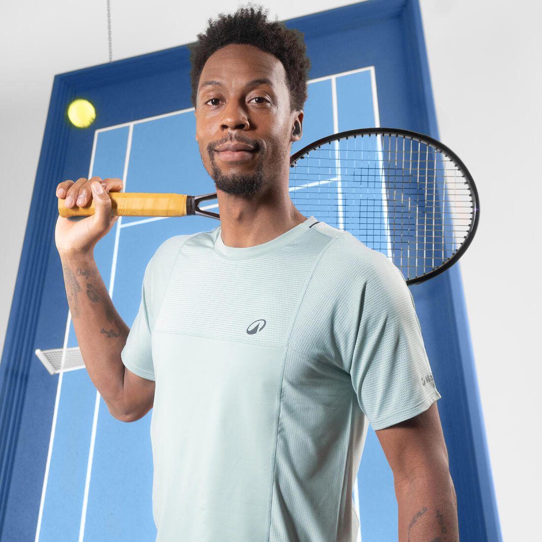 ARTENGO (アルテンゴ) テニス メンズ ショートパンツ 透湿性 Dry+ Gaël Monfils