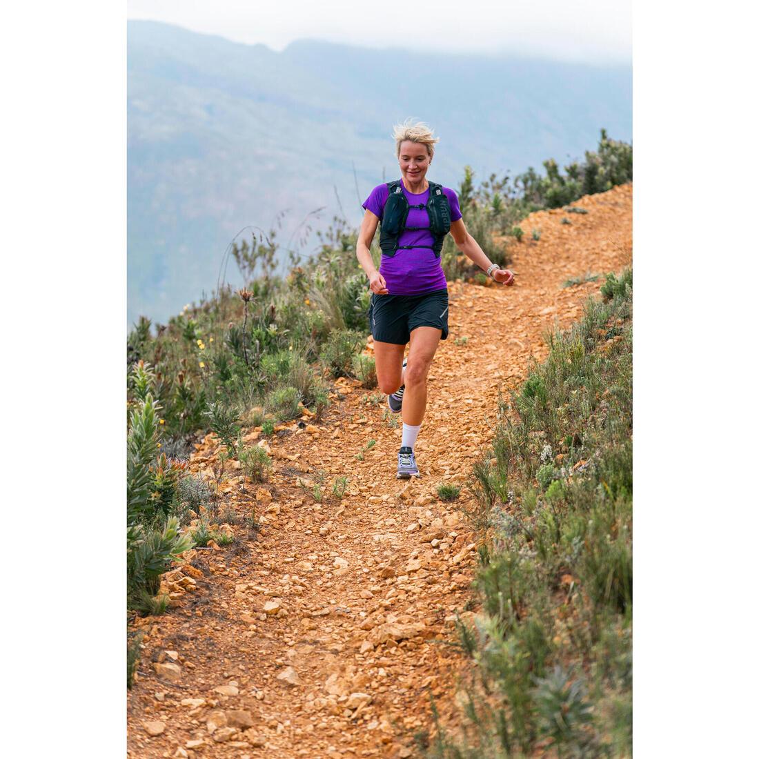 KIPRUN (キプラン) ランニング ソックス 厚手 ふくらはぎ丈 RUN500 2足組