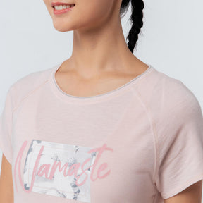 KIMJALY(キムジャリー) ヨガ オーガニックコットン Tシャツ レディース