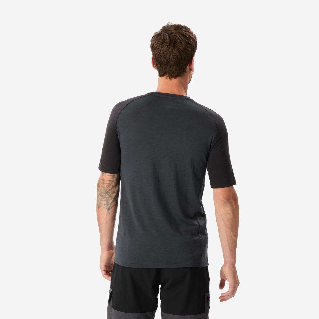 FORCLAZ (フォルクラ) 登山・トレッキング メンズ Tシャツ 半袖 メリノウール