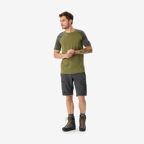 FORCLAZ (フォルクラ) 登山・トレッキング メンズ Tシャツ 半袖 メリノウール