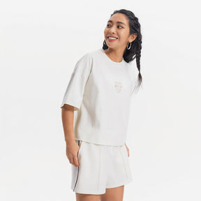 スポーツウェア オーバーサイズ クロップTシャツ