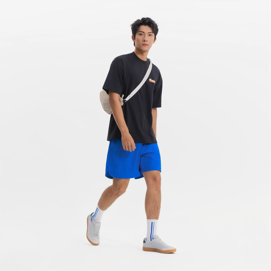 スポーツウェア ジェンダーレス ルーズコットンTシャツ