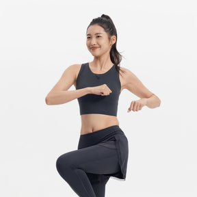 DOMYOS (ドミオス) フィットネス ロングブラ ハーフファスナー CN 920