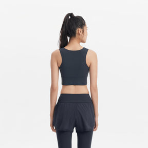 DOMYOS (ドミオス) フィットネス ロングブラ ハーフファスナー CN 920