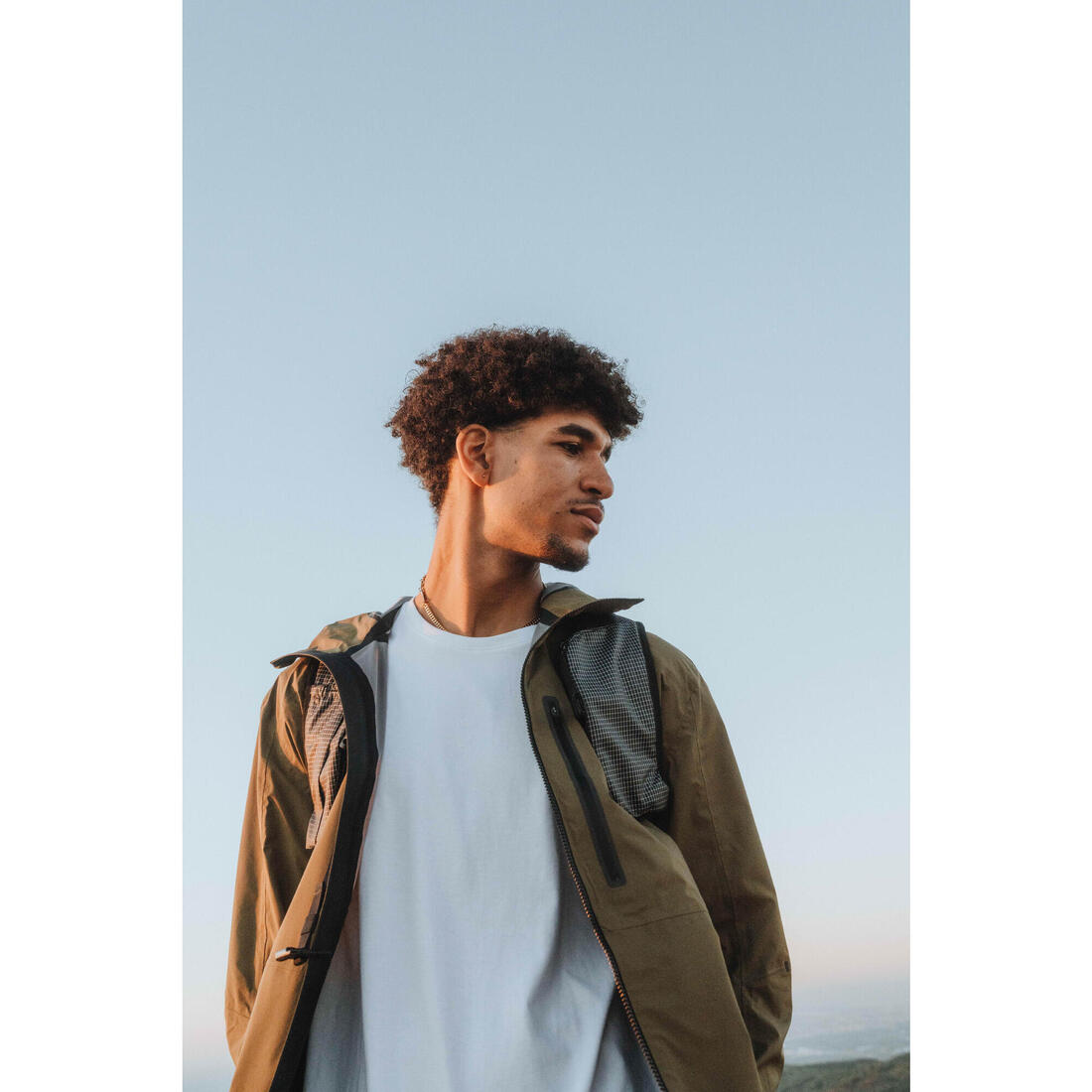 QUECHUA (ケシュア) 登山・ハイキング メンズ ジャケット 防水 軽量 MH500 V