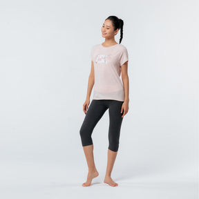 KIMJALY(キムジャリー) ヨガ オーガニックコットン Tシャツ レディース