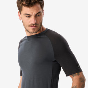 FORCLAZ (フォルクラ) 登山・トレッキング メンズ Tシャツ 半袖 メリノウール