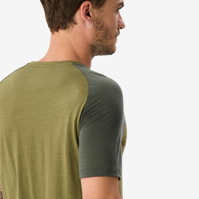 FORCLAZ (フォルクラ) 登山・トレッキング メンズ Tシャツ 半袖 メリノウール