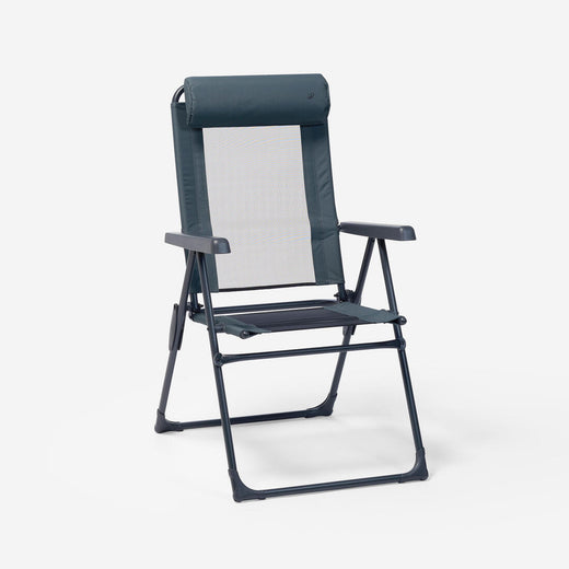 QUECHUA (ケシュア) キャンプ アームチェア 快適 折りたたみ式 リクライニング