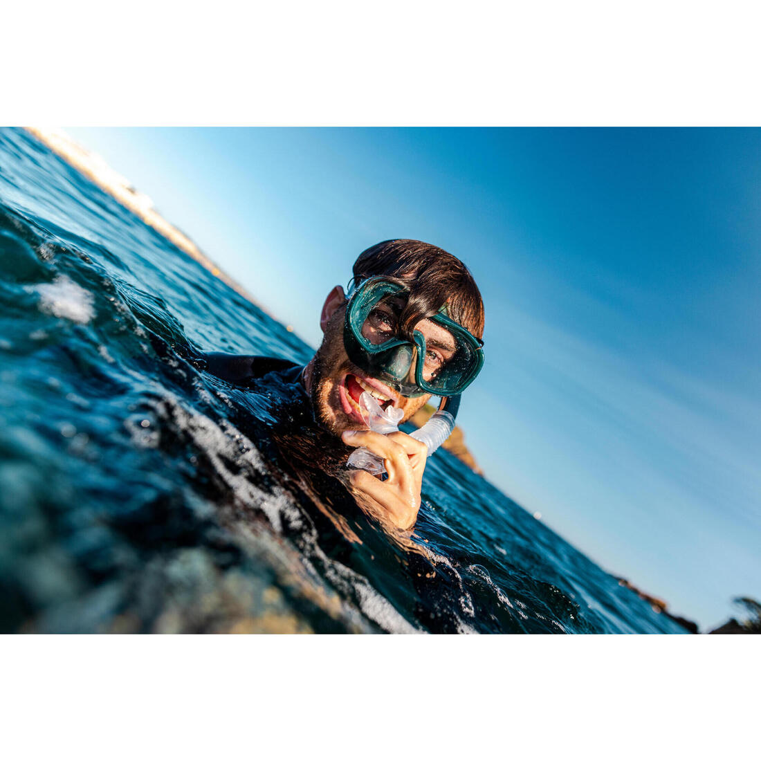 DECATHLON (デカトロン) シュノーケリング ダイビングマスク 快適 曇り防止 100 Mono