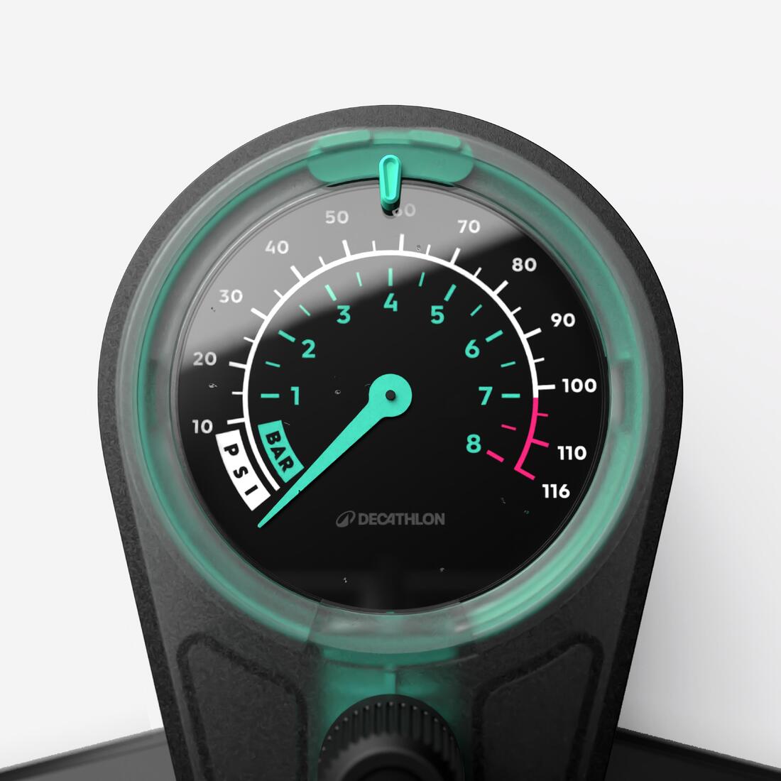 B'TWIN (ビトウィン) バイク フロアポンプ 500