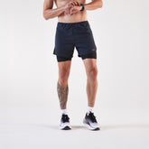 KIPRUN (キプラン) ランニング メンズ ショートパンツ 2 in 1 Run 500 Comfort