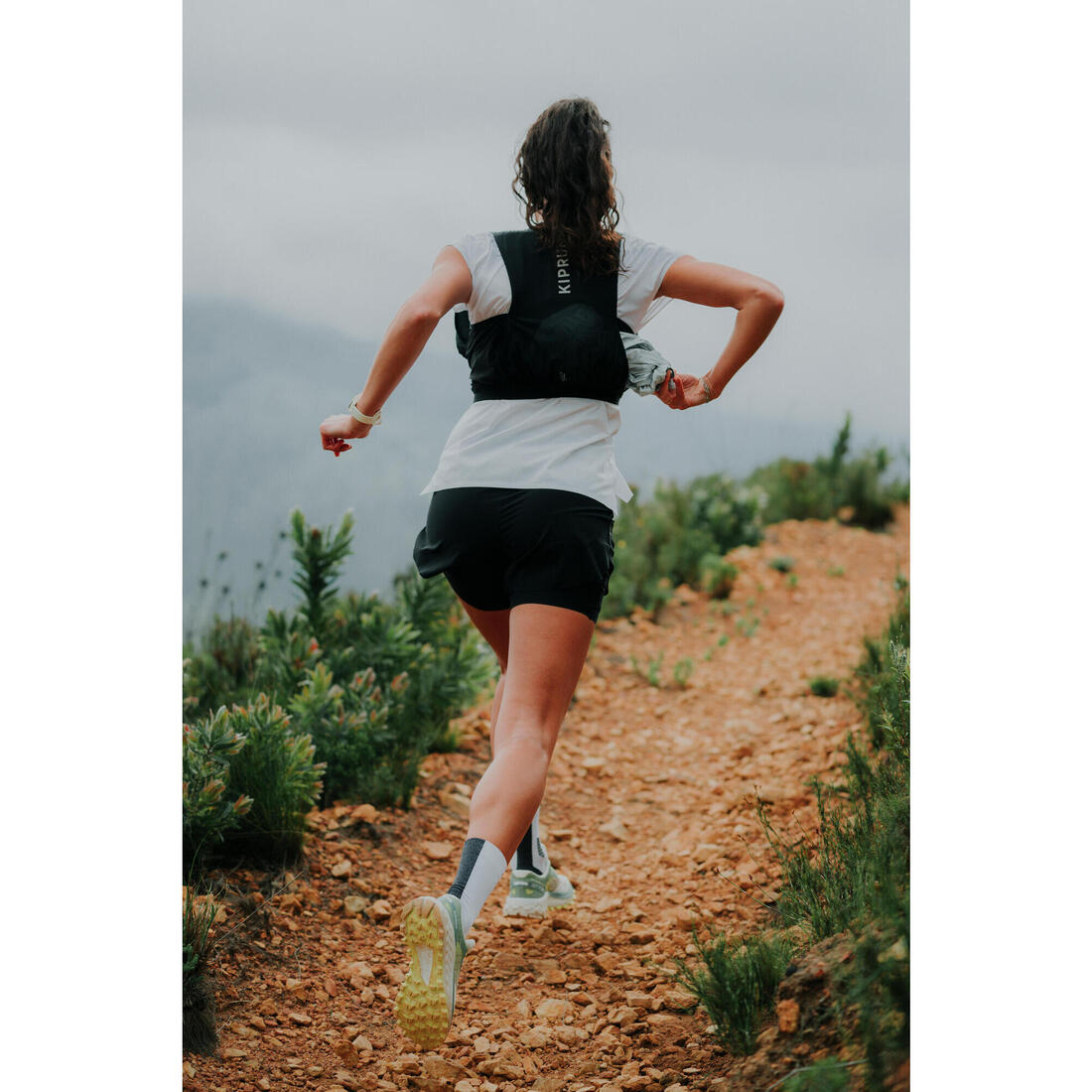 KIPRUN (キプラン) ランニングソックス ミドルカット 薄手 RUN900