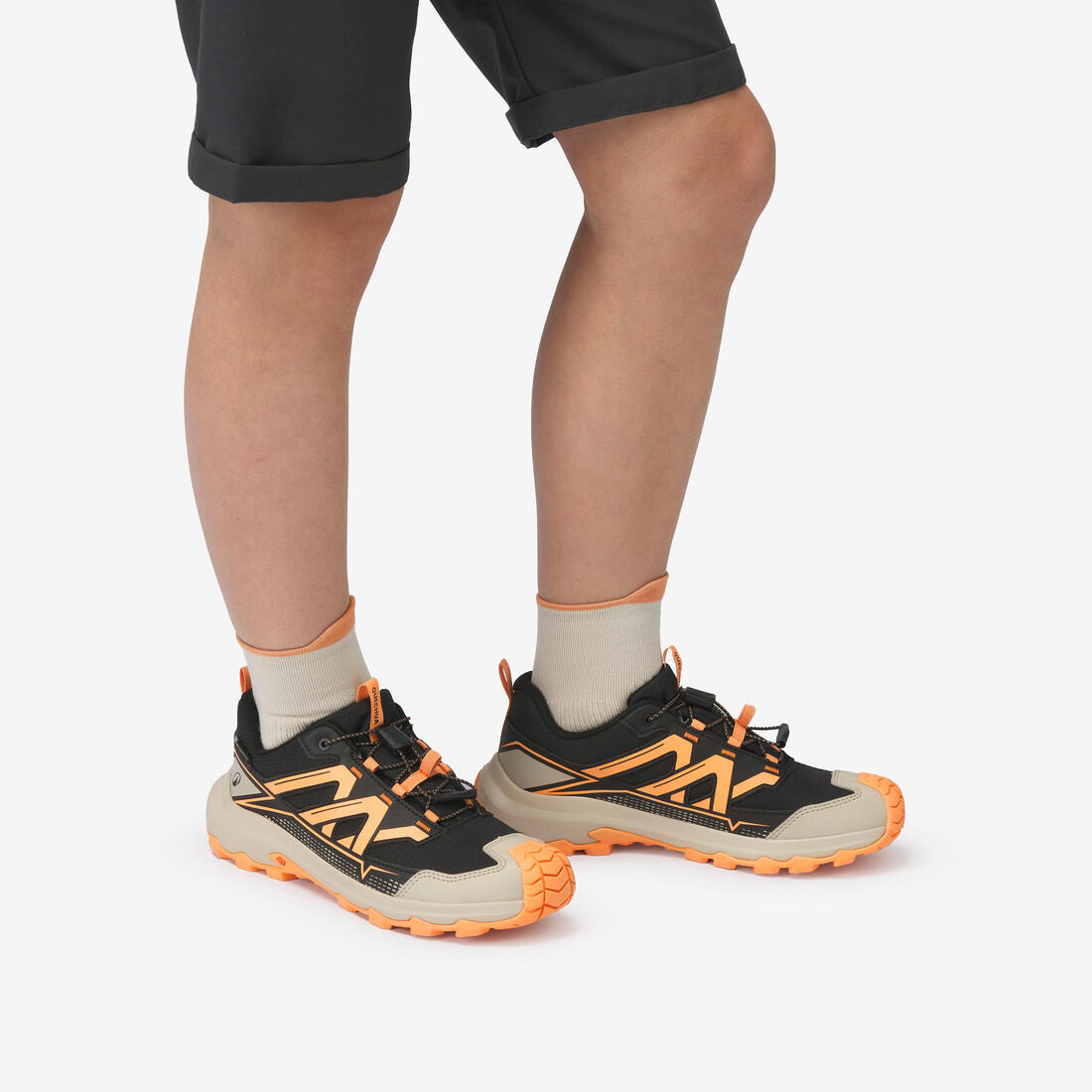 QUECHUA (ケシュア) 登山・ハイキング キッズ ブーツ クイックレース Crossrock UKキッズサイズ2.5～5