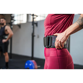 DOMYOS (ドミオス) フィットネス ウェイトリフティングベルト 安全バックル付