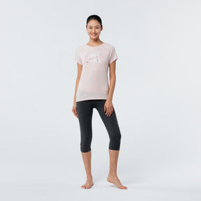 KIMJALY(キムジャリー) ヨガ オーガニックコットン Tシャツ レディース