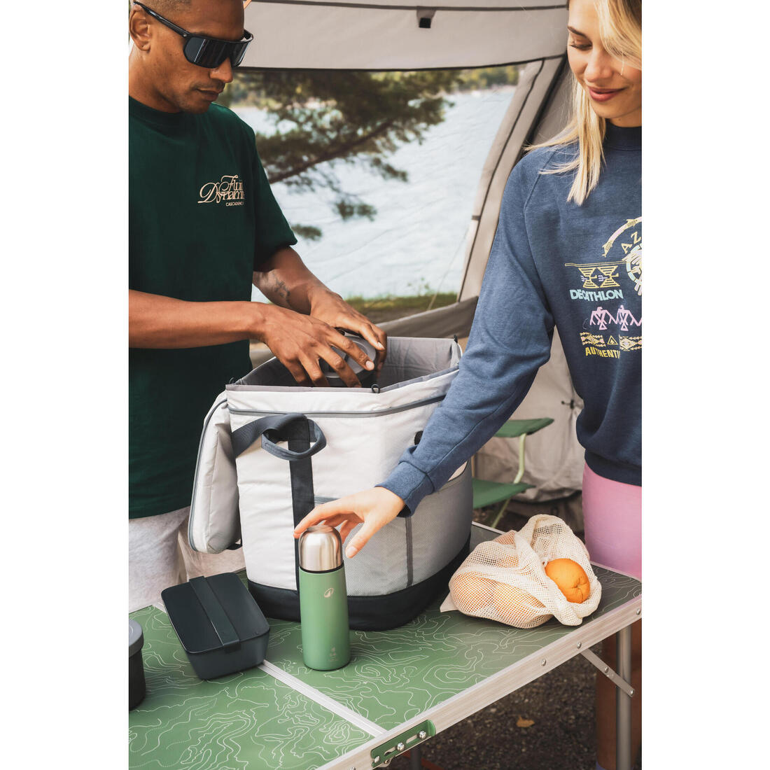 QUECHUA (ケシュア) キャンプ クーラーボックス 17時間保冷 500 35L