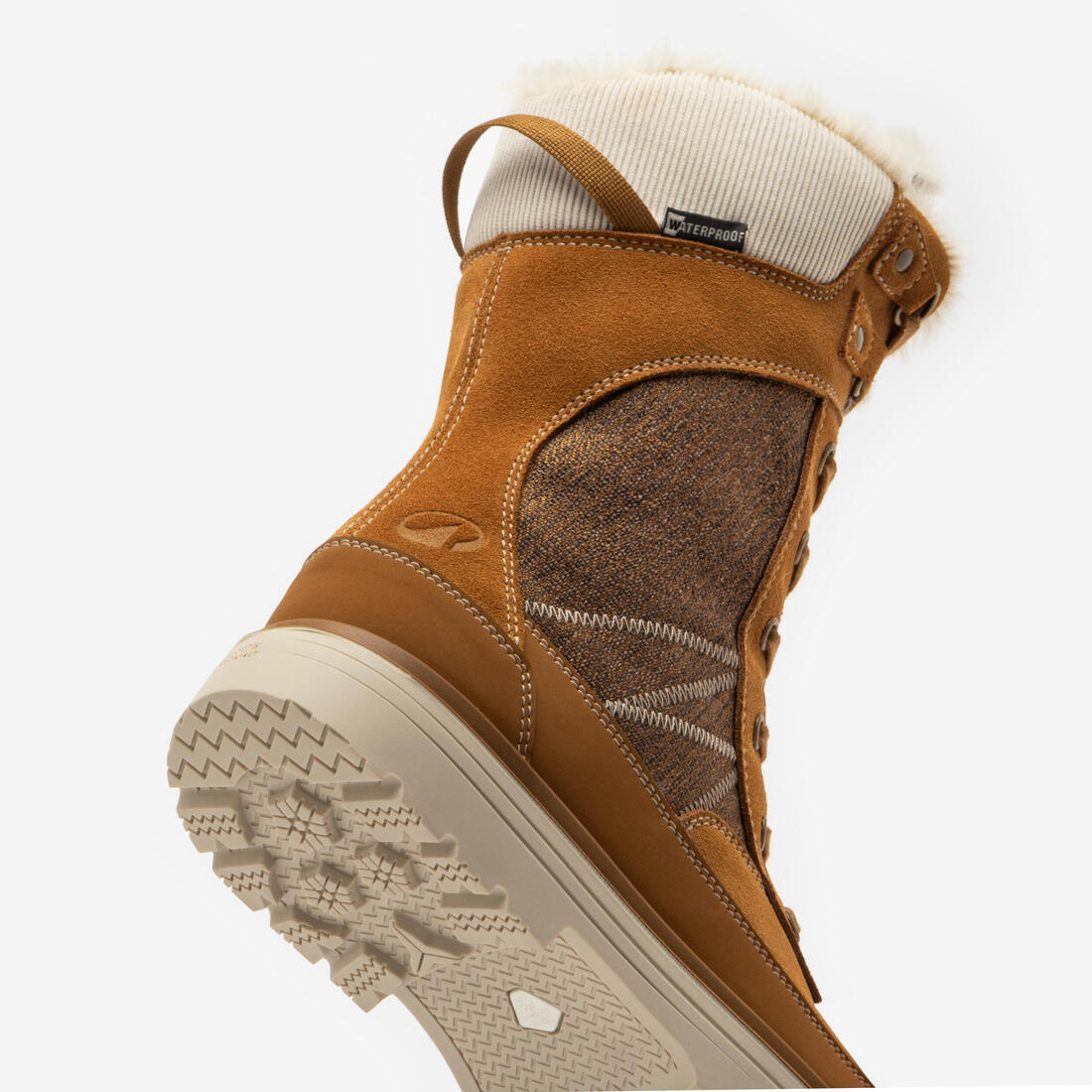 QUECHUA (ケシュア) 登山・スノーハイキング レディース ブーツ ウォーム 防水 レザー ハイカット NH900