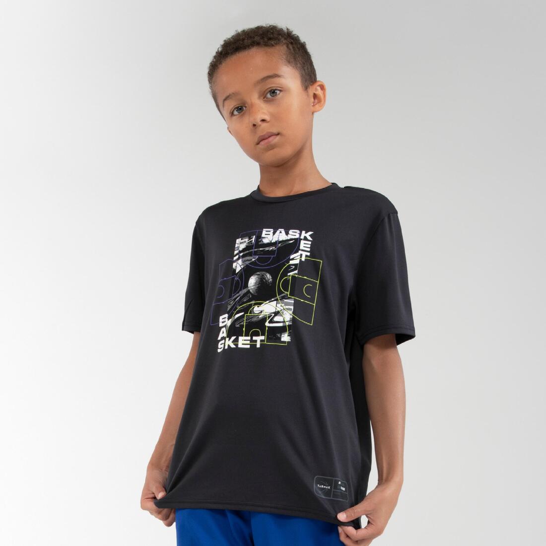 TARMAK(ターマック) バスケットボール Tシャツ 500 Fast Dunkers キッズ