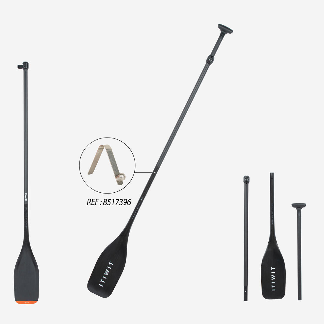 ITIWIT (イティウィ) スタンドアップパドルボード カーボン 3分割 900 165～205cm