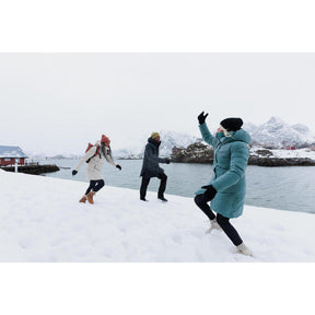 QUECHUA (ケシュア) 登山・スノーハイキング レディース ブーツ ウォーム 防水 レザー ハイカット NH900