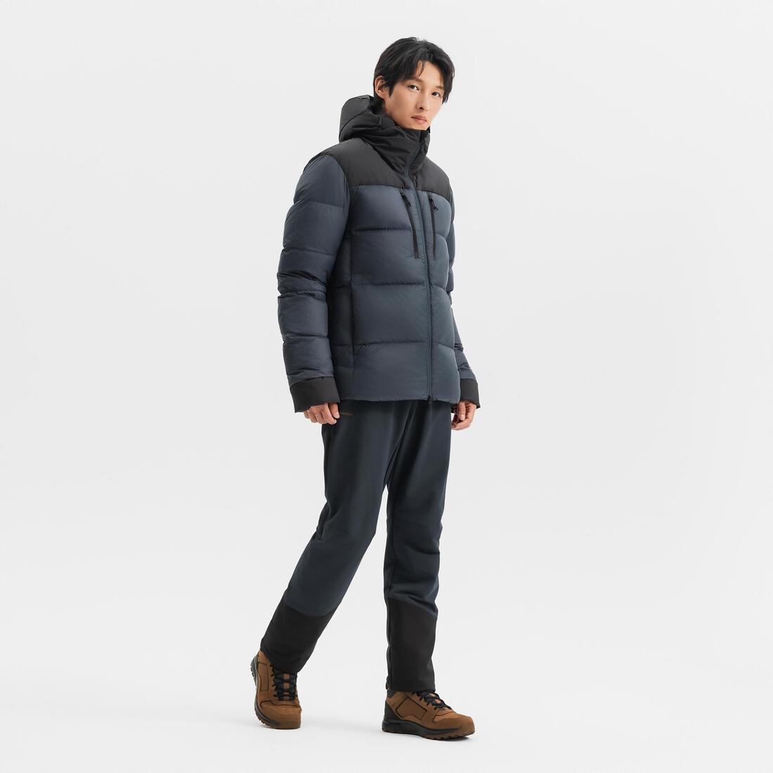 6×1  ダウンジャケット フード付き 6x1 COPENHAGEN/フードコクーンダウンジャケット