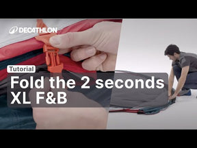 QUECHUA (ケシュア) キャンプ ポップアップテント 2 SECONDS FRESH&BLACK XL - 3人用