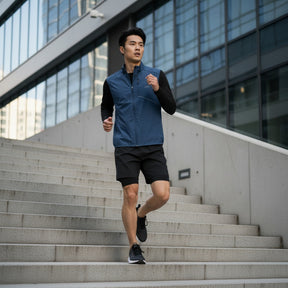 KIPRUN (キプラン) ランニング メンズ 防風ノースリーブジャケット Run 500