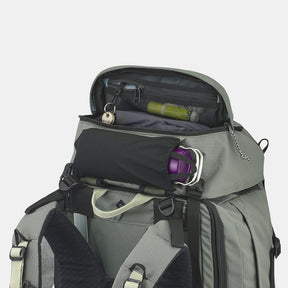 FORCLAZ（フォルクラ）トレッキング メンズ バックパック 70 L TRAVEL 500 スーツケース オープニング