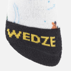 WED'ZE(ウェッゼ) スキー・スノーボード キッズ ソックス 100