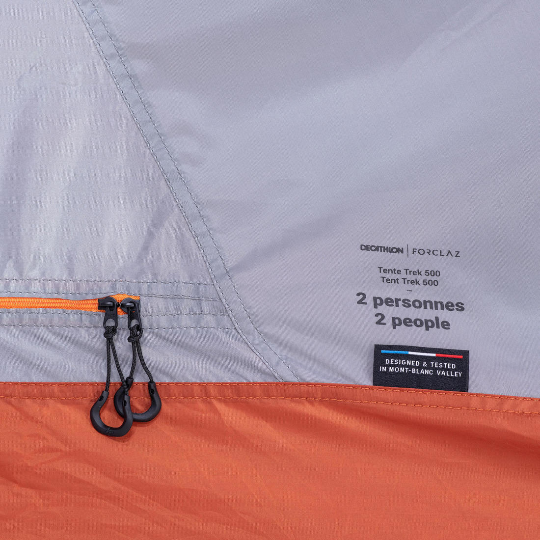 FORCLAZ (フォルクラ) キャンプ・トレッキング・登山用 テント  3シーズン用 自立式ドーム型 TREK 500 - 2人用