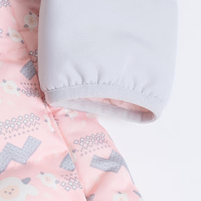 登山・ハイキング ガールズ 中綿入りジャケット XWARM