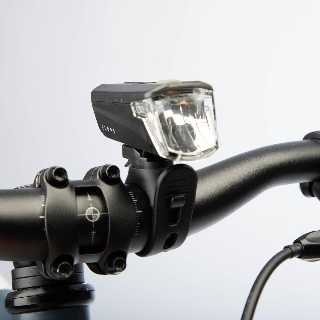 ELOPS(イロップス) サイクリング 自転車用フロント/リア 電池式LEDライトセット