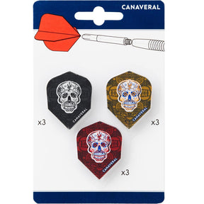 CANAVERAL(カナベラール) ダーツ フライト Skulls Standard 3枚セット