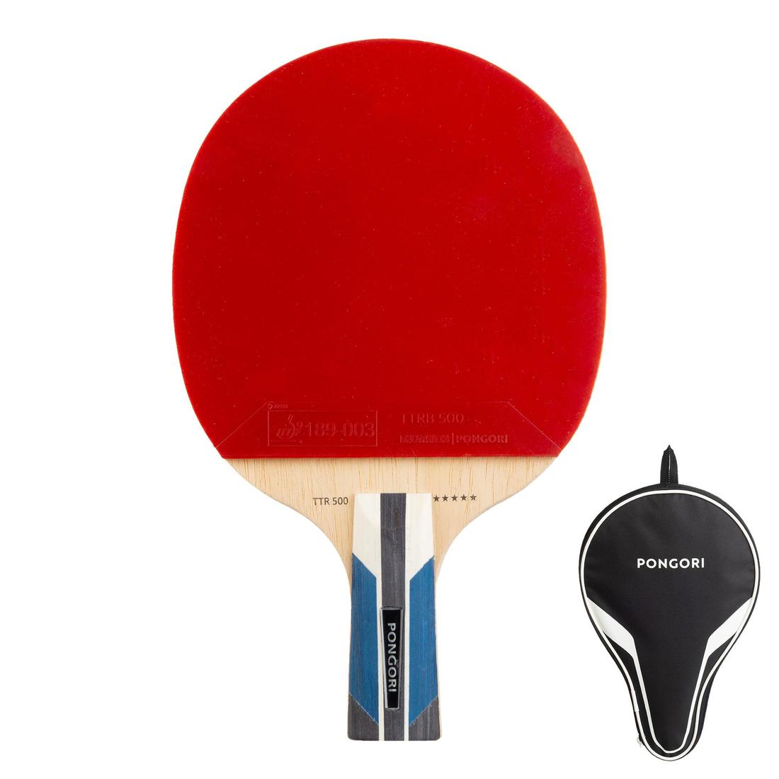 PONGORI(ポンゴリ) 卓球 カバー付オールラウンドクラブ卓球ラケット TTR500 ペンハンド